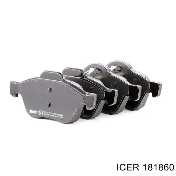 Pastillas de freno delanteras Renault Laguna 2 BG0, BG1