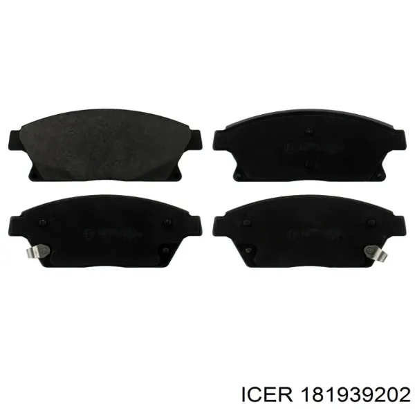 Pastillas de freno 181939202 Icer