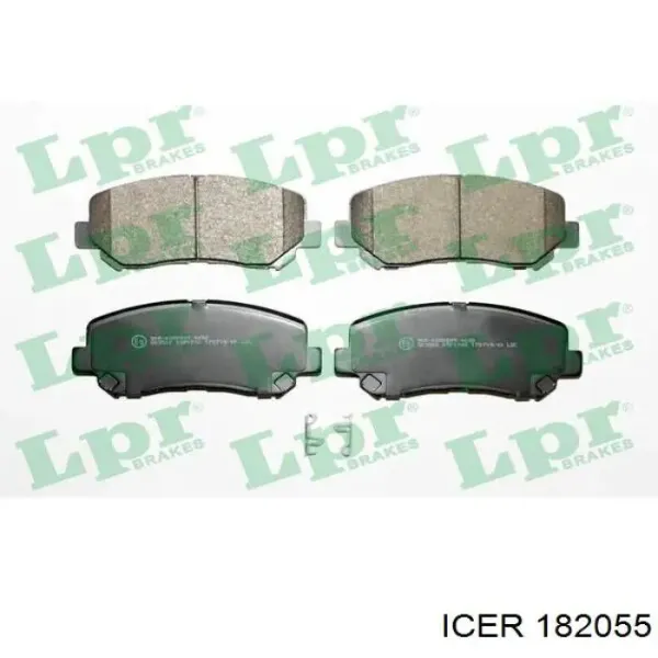 Pastillas de freno delanteras Mazda CX-5 1 KE, GH