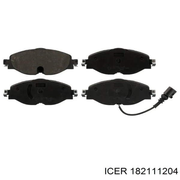 Pastillas de freno delanteras Volkswagen Passat 3G2, CB2