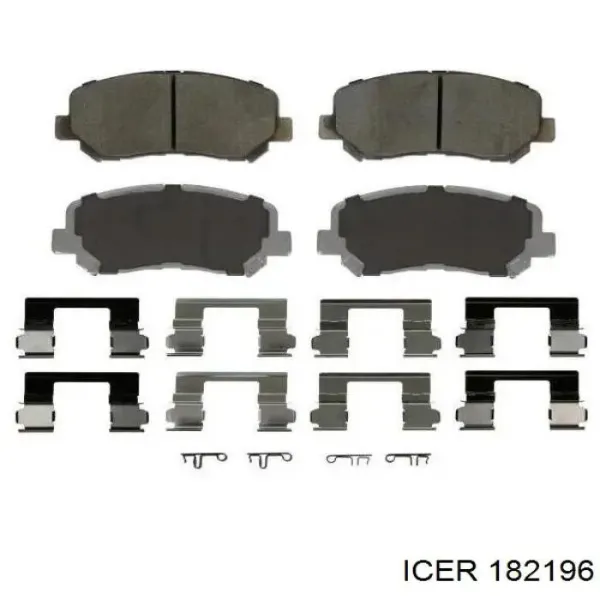 Pastillas de freno delanteras Mazda CX-5 1 KE, GH