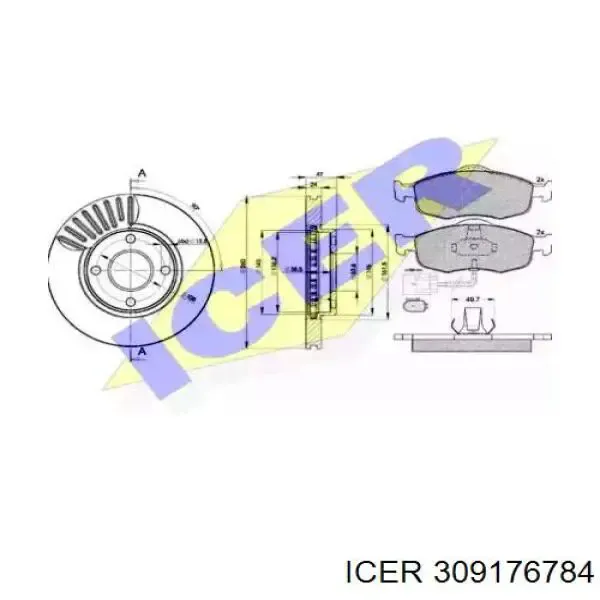 Disco de freno DP24015 Brembo