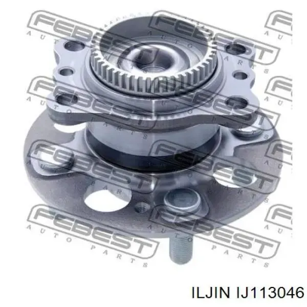 Cubo de rueda trasero IJ113046 Iljin