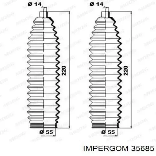 Fuelle, dirección Ford Fiesta JH, JD