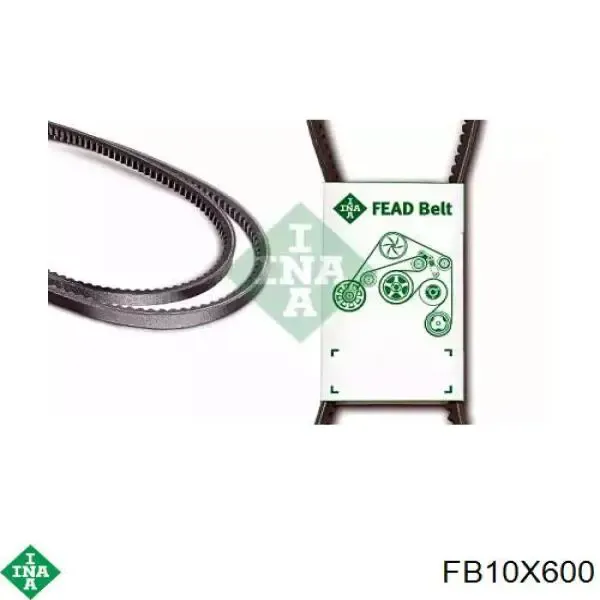 Correa de alternador FB10X600 INA