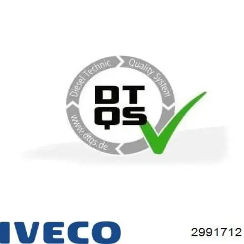 Relé de desempañador de luneta trasera 2991712 Iveco
