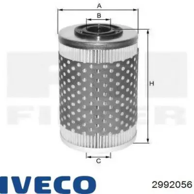 Filtro hidráulico, dirección IVECO 2992056