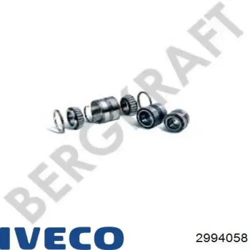 Cojinete de rueda 2994058 Iveco