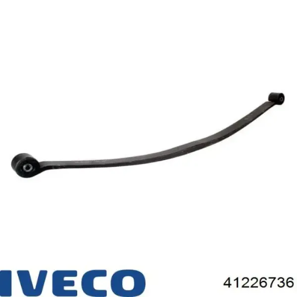 Ballesta de suspensión delantera 41226736 Iveco
