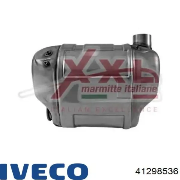 Silenciador central y trasero 41298536 Iveco