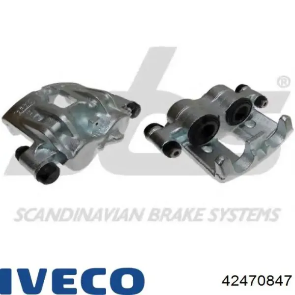 Pinza de freno trasera izquierda 42470847 Iveco