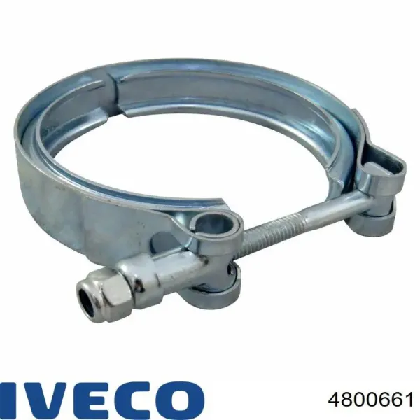 Abrazadera del colector de escape 4800661 Iveco