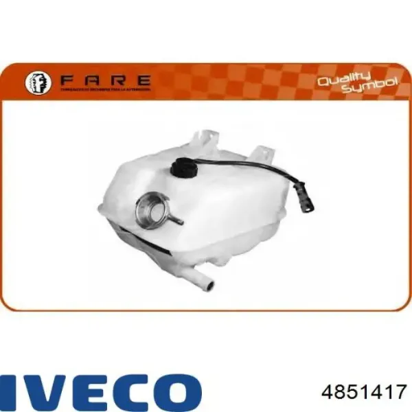 Vaso de expansión 4851417 Iveco