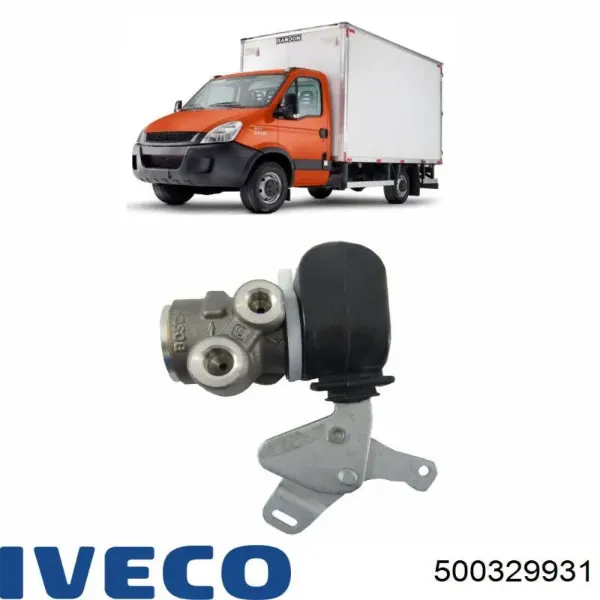 Regulador de la fuerza de frenado 500329931 Iveco