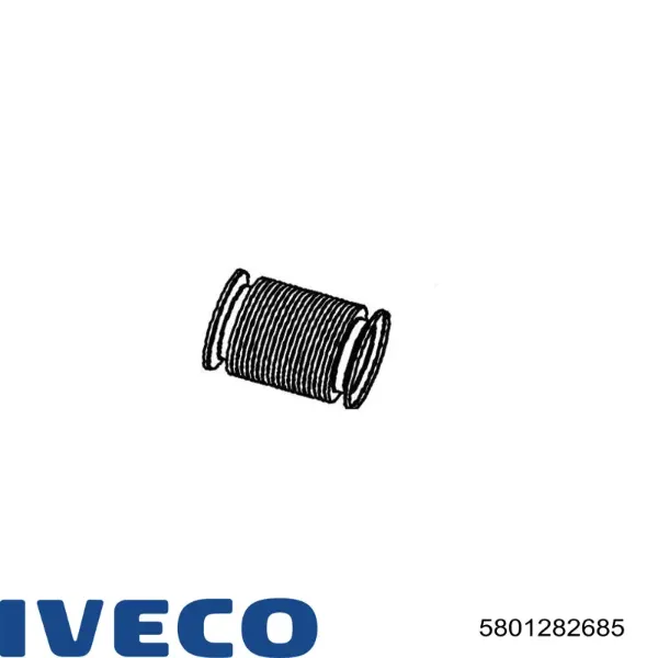 Tubo flexible de escape 5801282685 Iveco