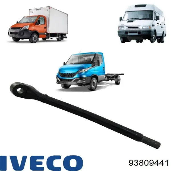 Bieleta estabilizadora delantera 93809441 Iveco