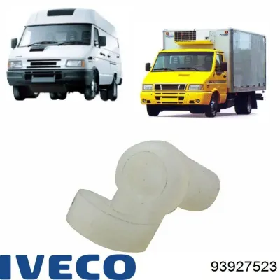 Muelle de las zapatas de freno traseras de tambor IVECO 93927523