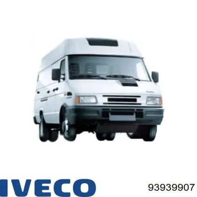 Parachoques trasero, parte derecha IVECO 93939907