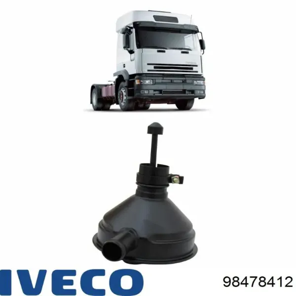 Válvula PCV 98478412 Iveco