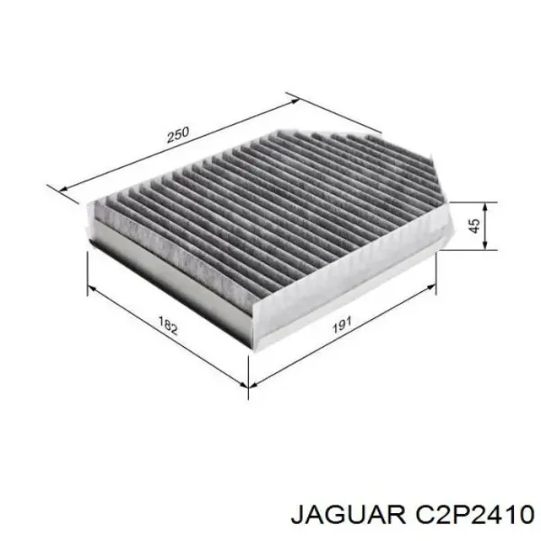Filtro de habitáculo C2P2410 Jaguar