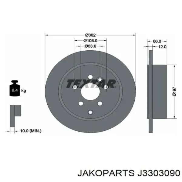 563234JC Jurid/Bendix