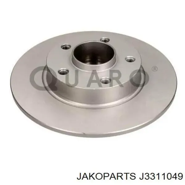 Disco de freno trasero Renault Trafic 2 FL