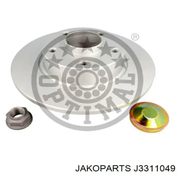 Disco de freno trasero Renault Trafic 2 FL