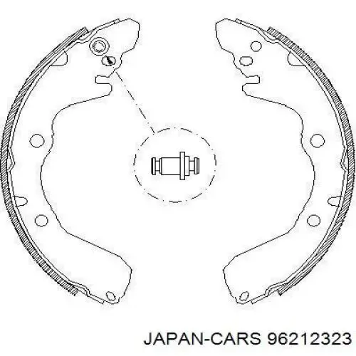 Latiguillo de freno delantero Opel Astra 51, 52, F35, M35