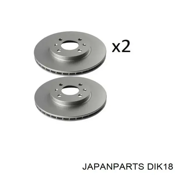 Disco de freno DIK18 Japan Parts
