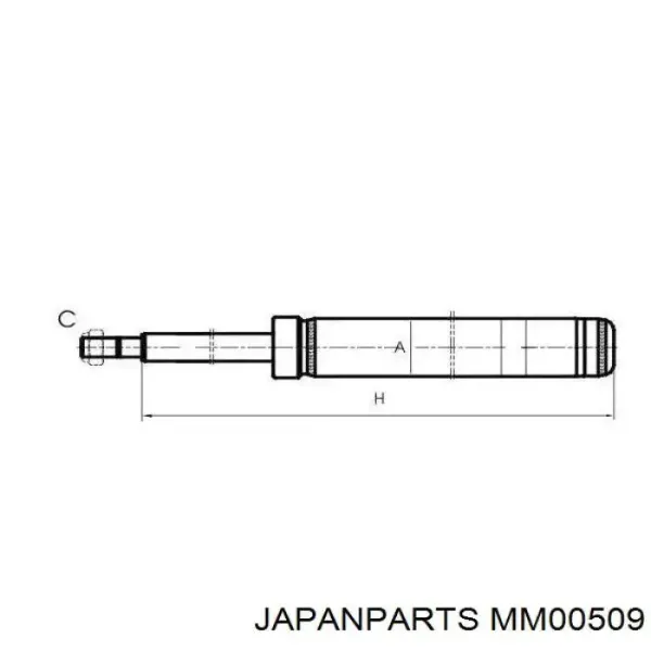 Amortiguador delantero Volkswagen Jetta 1 16