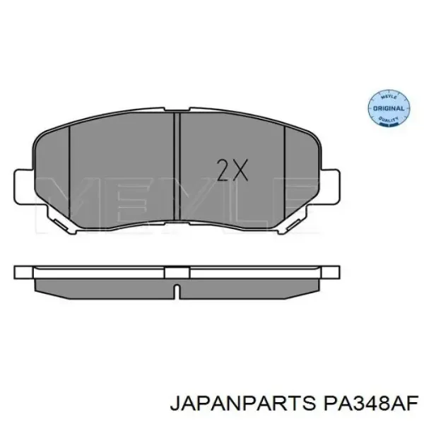 Pastillas de freno delanteras Mazda CX-5 1 KE, GH