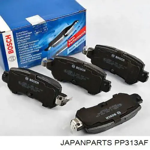 Pastillas freno traseras Japan Parts PP313AF precio, desde