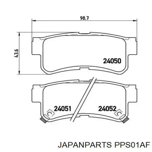 BP3203 Bremsi