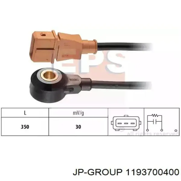 Sensor de detonaciones Porsche Cayenne 955