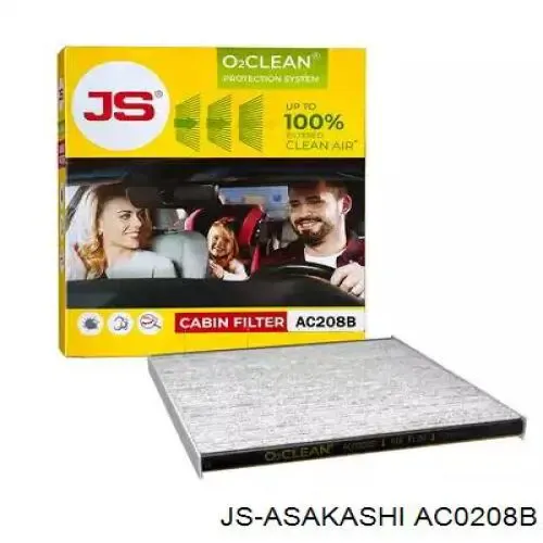 Filtro de habitáculo AC0208B JS Asakashi