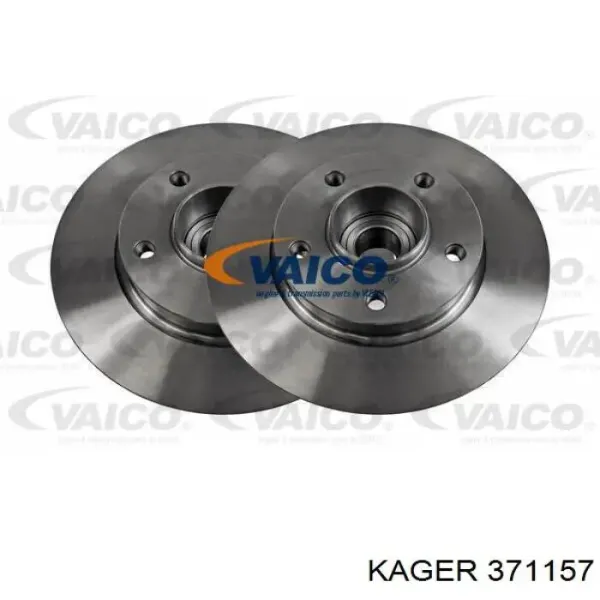 Disco de freno trasero Renault Trafic 2 FL