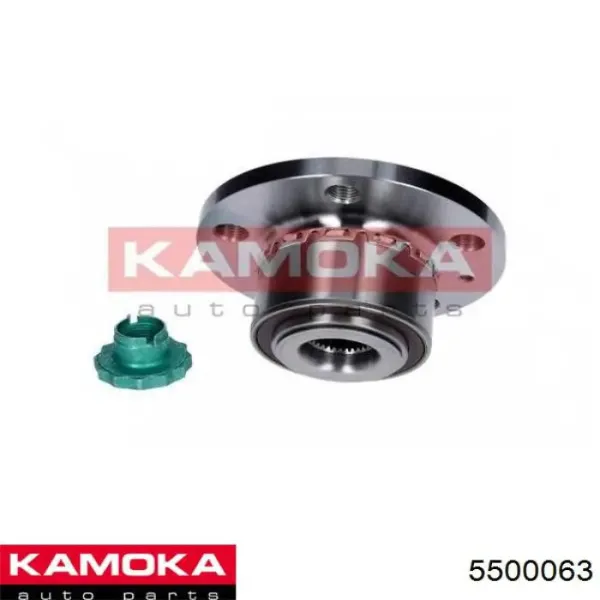 Cubo de rueda delantero Volkswagen Polo 6 AW1, BZ1, AE1
