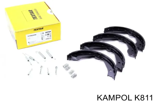 Zapatas de freno de mano K811 Kampol