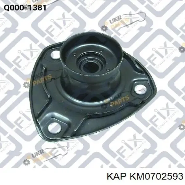 Soporte del amortiguador delantero izquierdo KM0702593 KAP