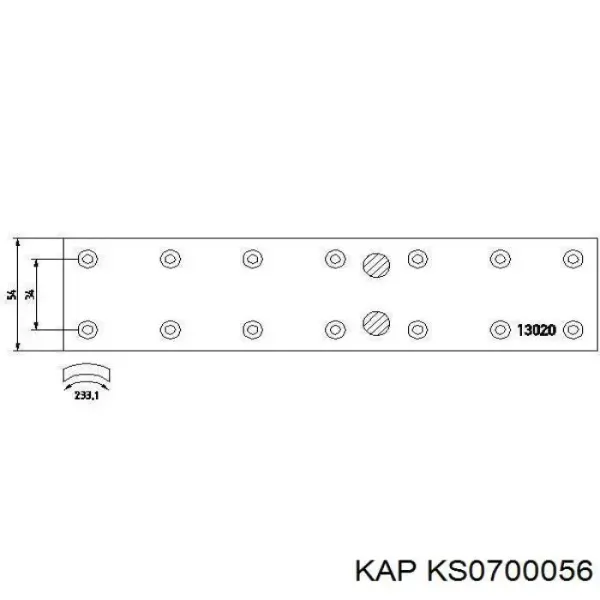 BP3203 Bremsi