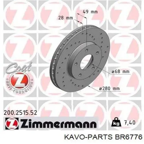 9936820 Brembo
