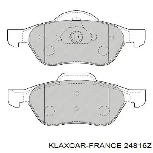 Pastillas de freno delanteras Renault Laguna 2 BG0, BG1