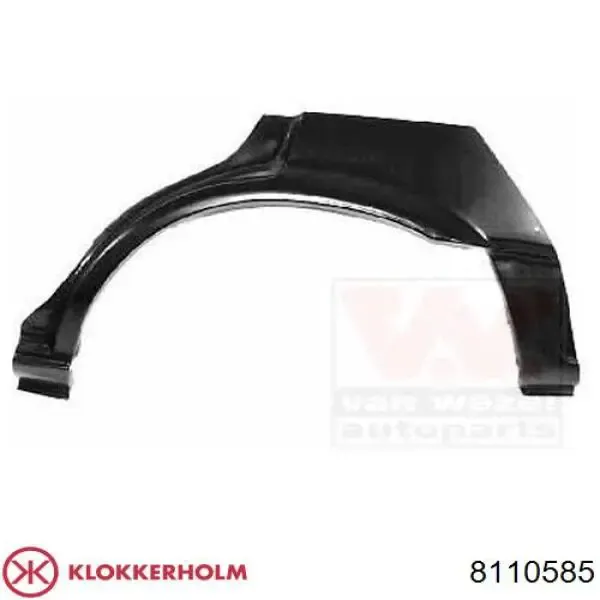 Repuesto de arco de rueda Trasero Izquierdo Toyota Corolla E9