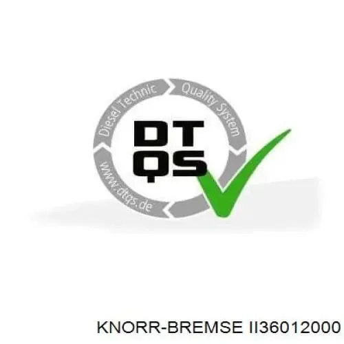 Válvula limitadora de presión neumática II36012000 Knorr-bremse