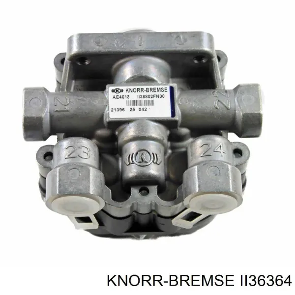Válvula de freno bajo pedal (camión) II36364 Knorr-bremse