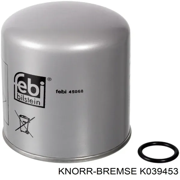 Filtro del desecador de aire (separador de agua y aceite) (camión) K039453 Knorr-bremse
