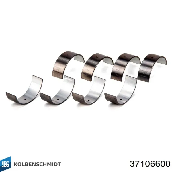 Cojinetes de biela 37106600 Kolbenschmidt