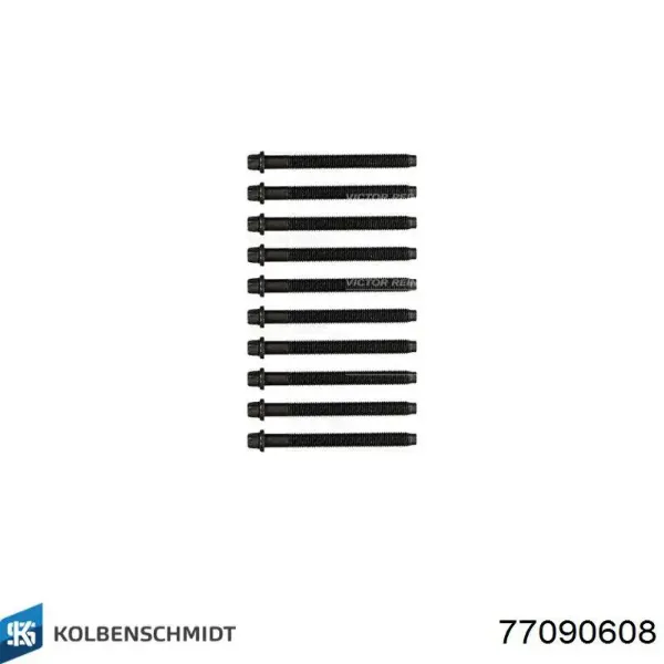 Juego de cojinetes de cigüeñal, estándar, STD 77090608 Kolbenschmidt