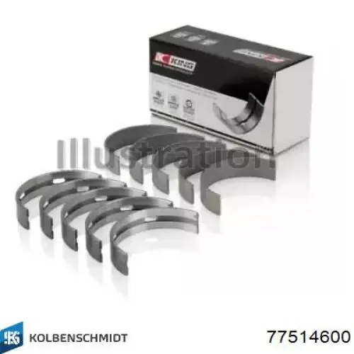 Cojinetes de biela 77514600 Kolbenschmidt