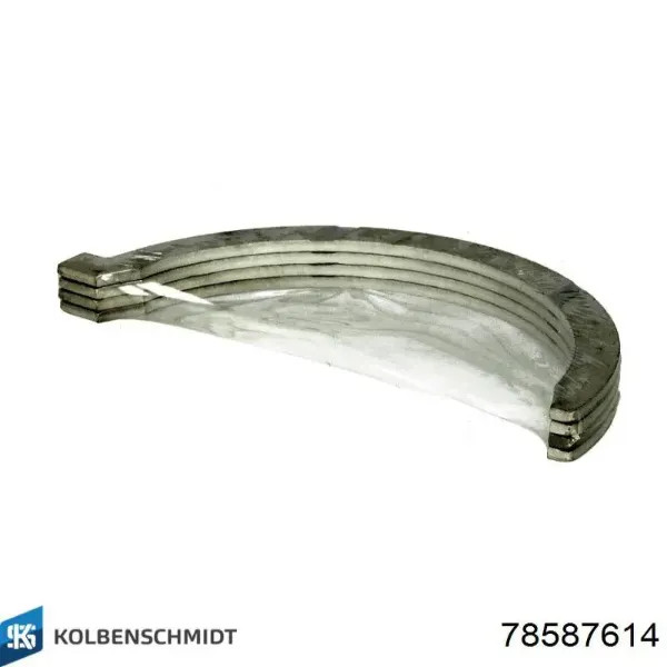 Juego de cojinetes de cigüeñal, cota de reparación (+0,25 mm) 78587614 Kolbenschmidt